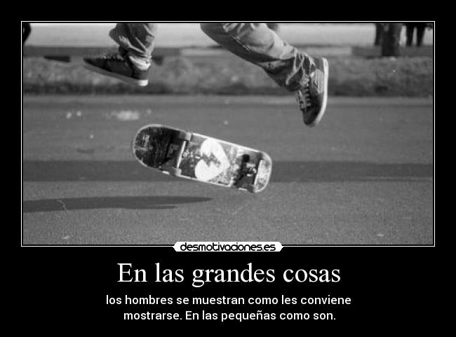 En las grandes cosas - 