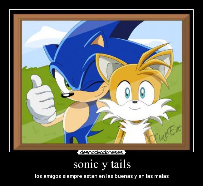 sonic y tails -