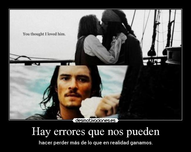 Hay errores que nos pueden - hacer perder más de lo que en realidad ganamos.