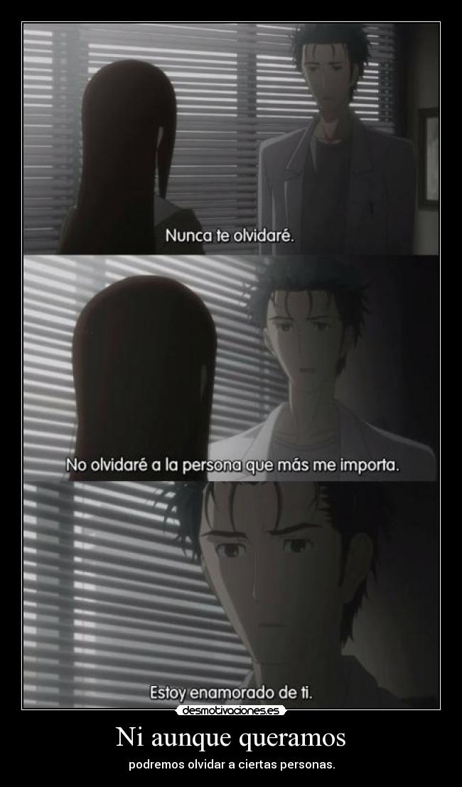 Ni aunque queramos -