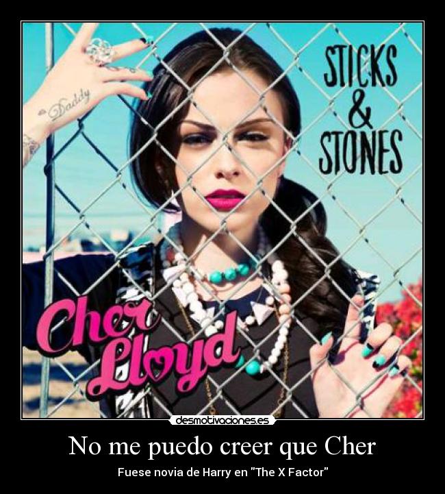 No me puedo creer que Cher -