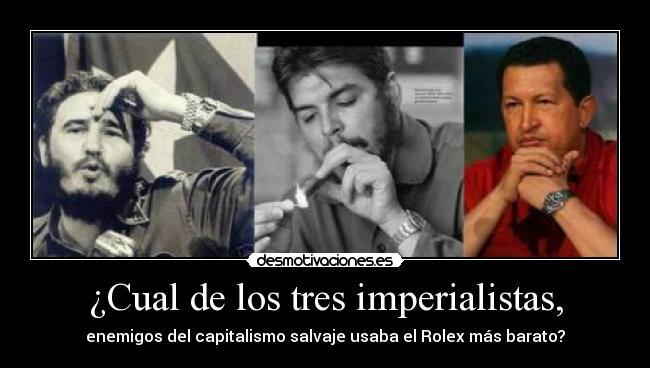 ¿Cual de los tres imperialistas, - 