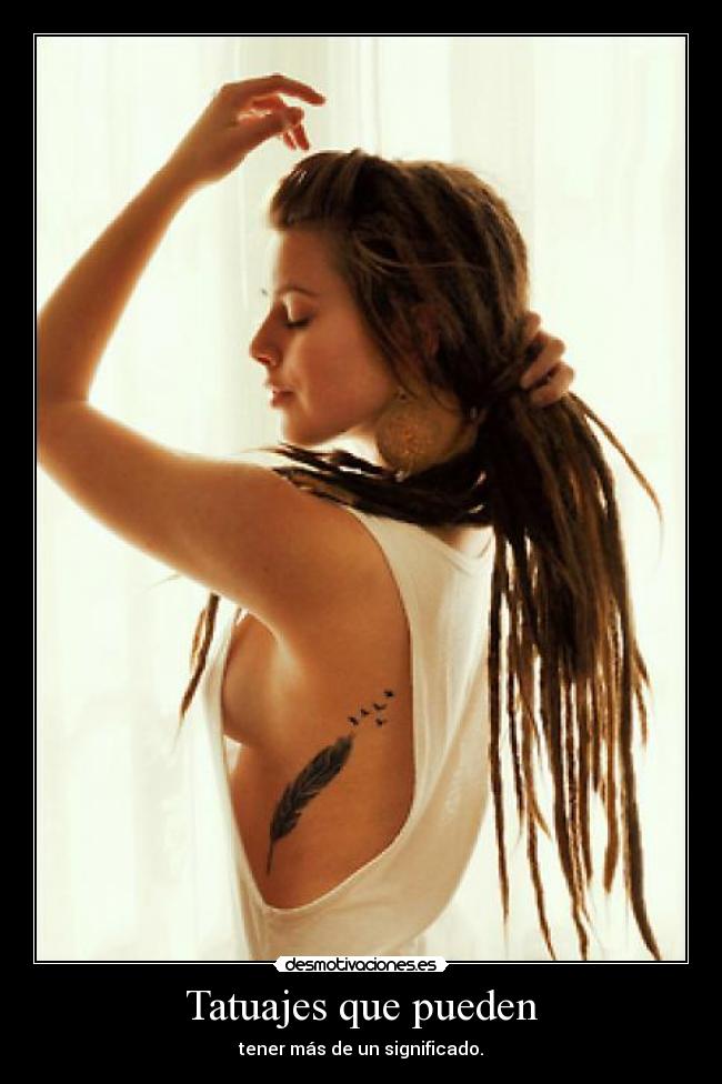 Tatuajes que pueden - tener más de un significado.