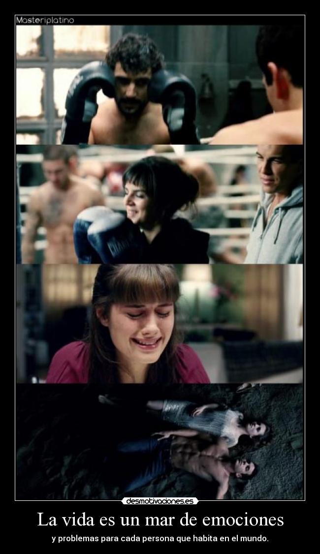 La vida es un mar de emociones -