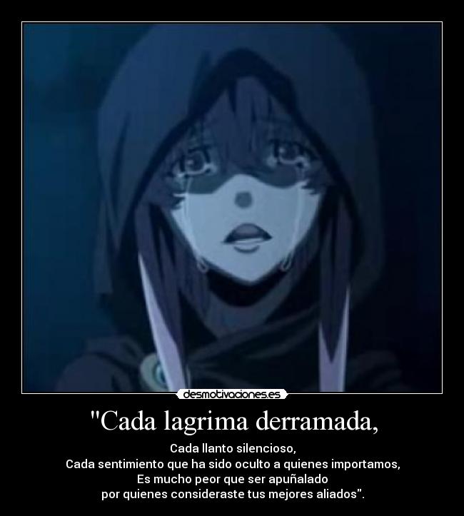 carteles anime manga mirai nikki yuno gasai tristeza desmotivaciones