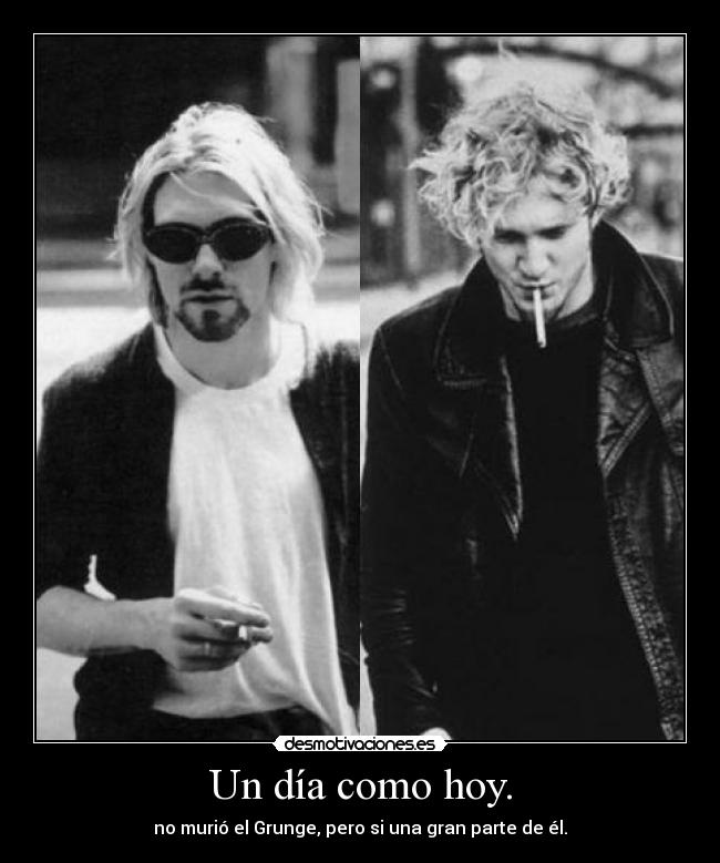 carteles kurt cobain layne staley desmotivaciones