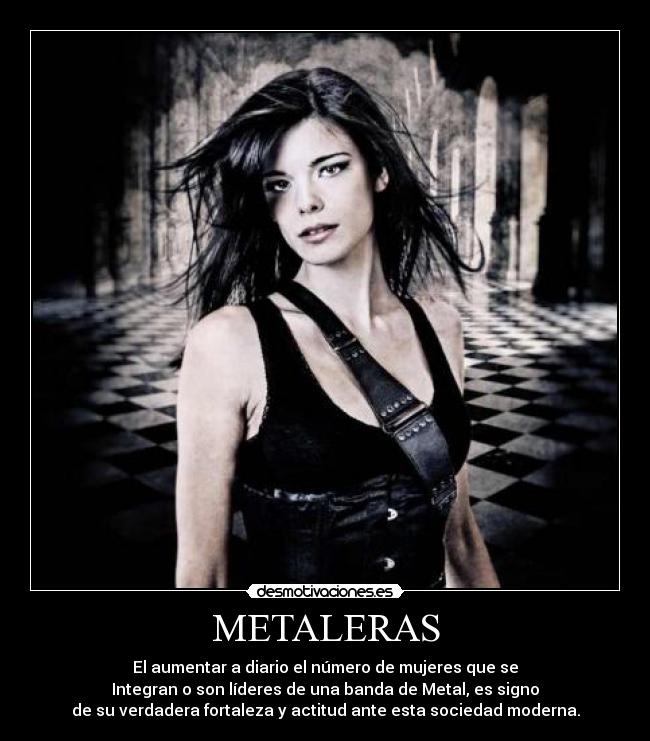 carteles metaleras desmotivaciones