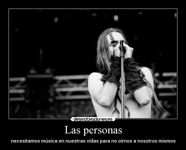 Las personas - 