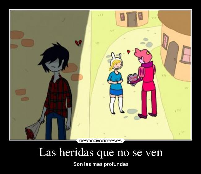 Las heridas que no se ven - Son las mas profundas