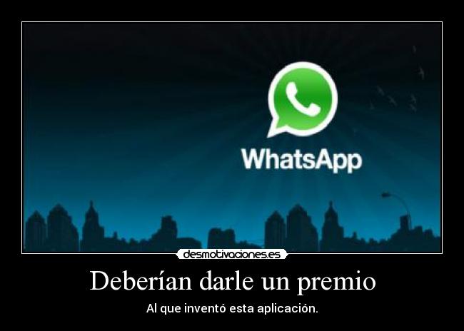 Deberían darle un premio - 