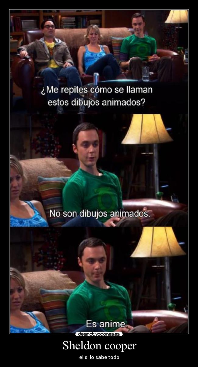 Sheldon cooper -