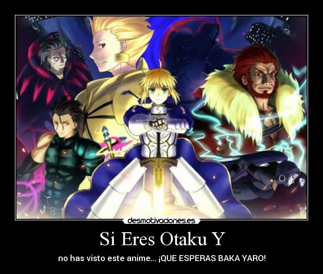 Si Eres Otaku Y - no has visto este anime... ¡QUE ESPERAS BAKA YARO!