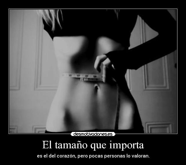 El tamaño que importa - 
