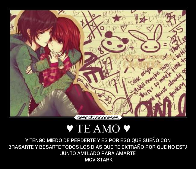 ♥ TE AMO ♥ -