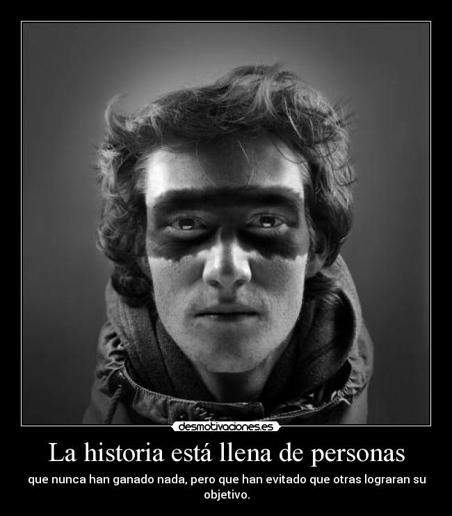 La historia está llena de personas - 