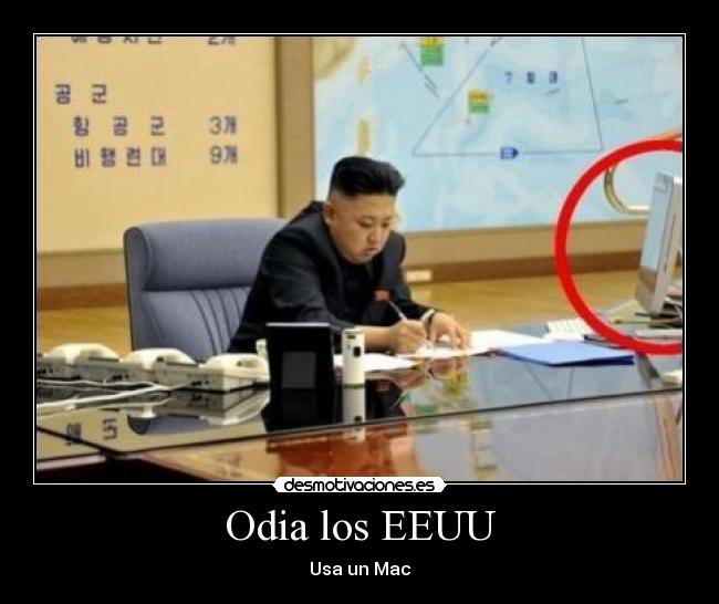 Odia los EEUU -