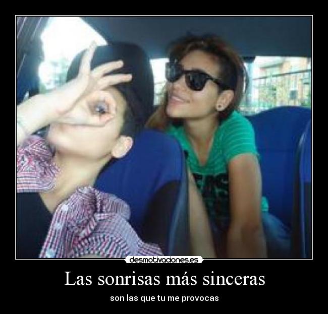 Las sonrisas más sinceras -