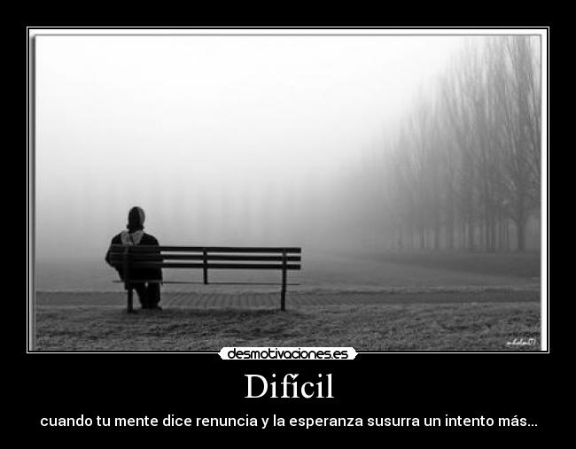 Difícil - 
