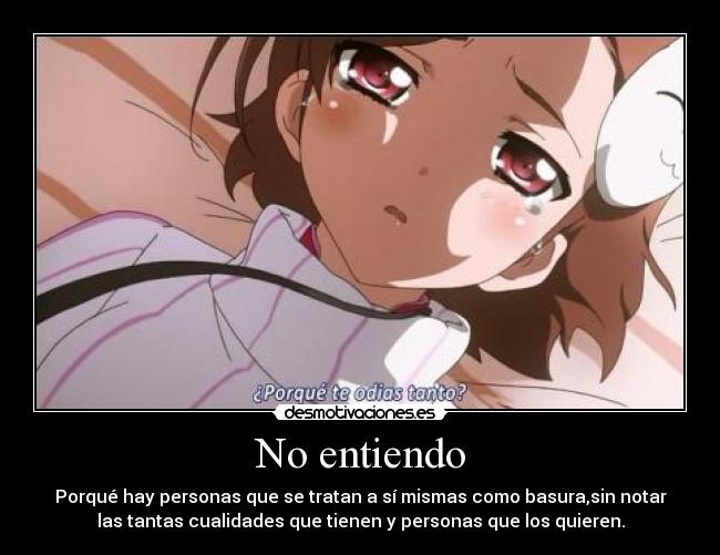 No entiendo -