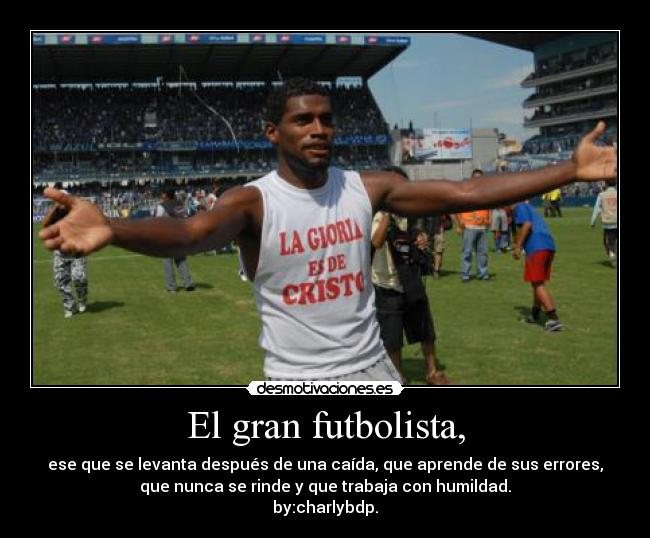 El gran futbolista, - 
