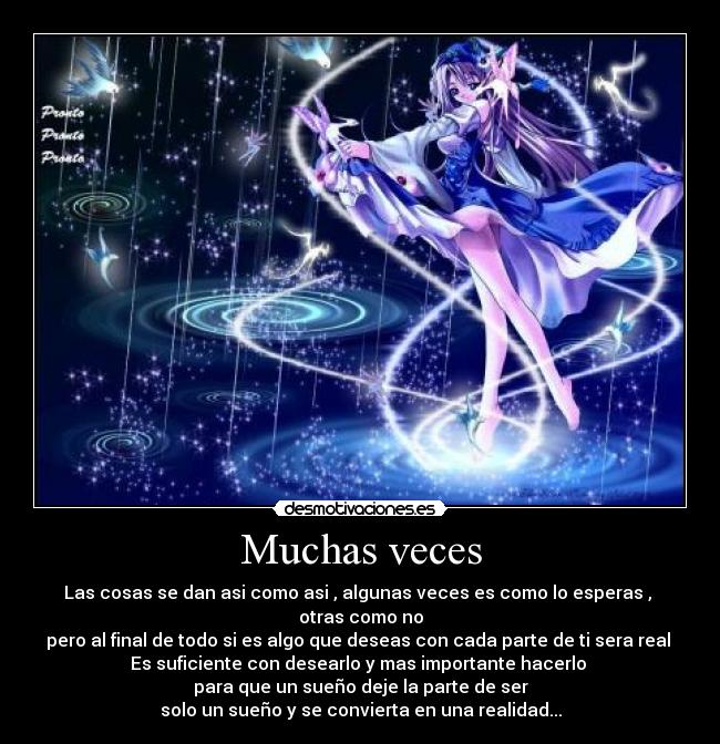 Muchas veces -