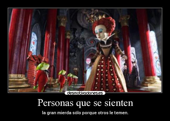 Personas que se sienten -