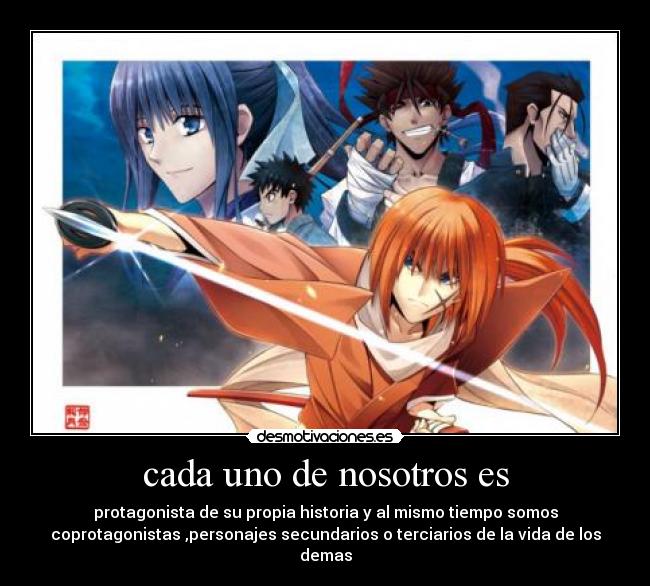 cada uno de nosotros es -