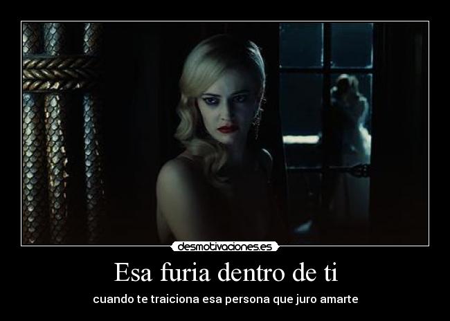 Esa furia dentro de ti - cuando te traiciona esa persona que juro amarte