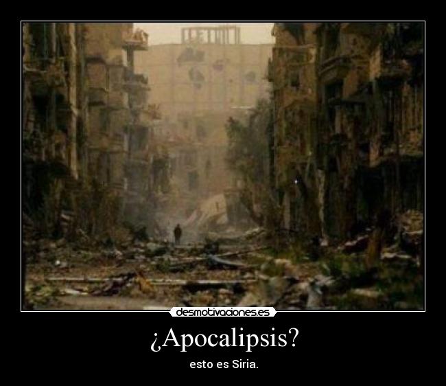 ¿Apocalipsis? - 