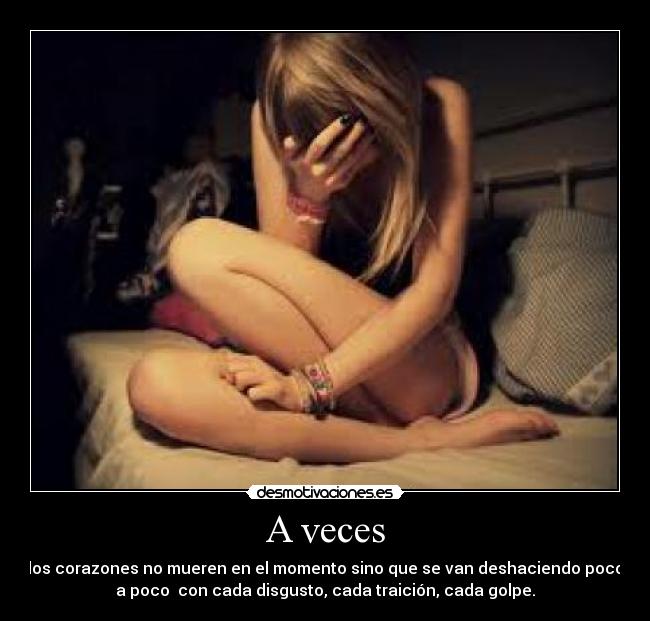A veces -