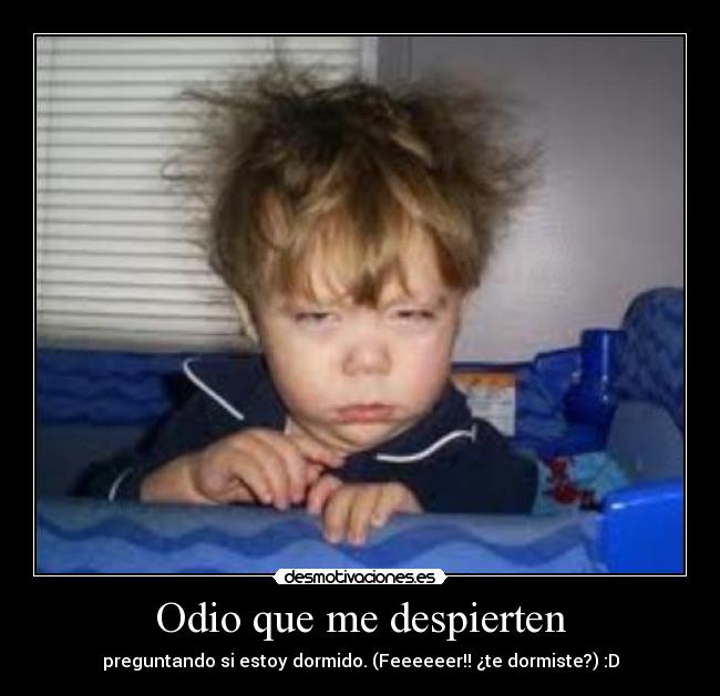 carteles odio con sueno desmotivaciones