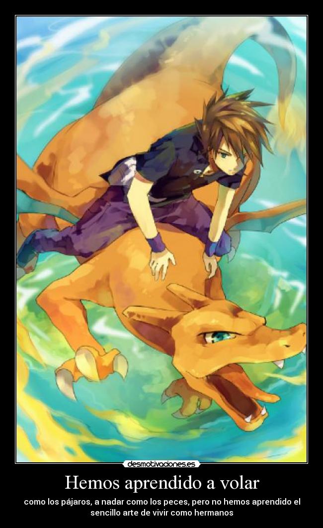 Hemos aprendido a volar - como los pájaros, a nadar como los peces, pero no hemos aprendido el
sencillo arte de vivir como hermanos