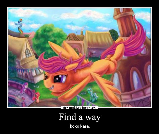 Find a way - koko kara.