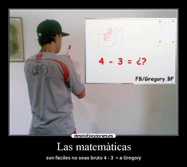 Las matemàticas -