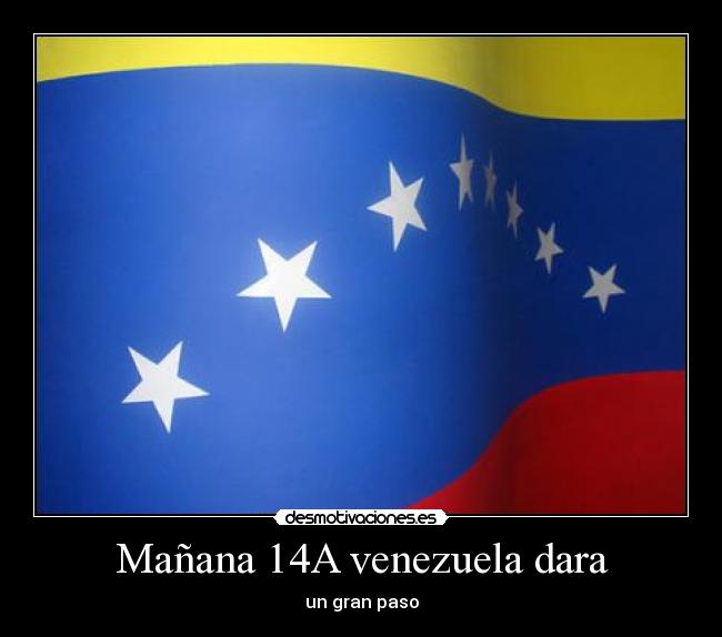 Mañana 14A venezuela dara - un gran paso