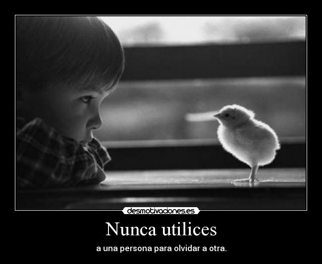 Nunca utilices - 