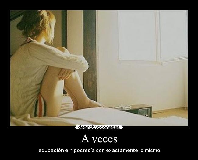 A veces -