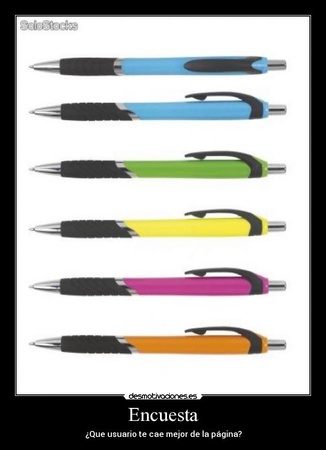 Encuesta - ¿Que usuario te cae mejor de la página?