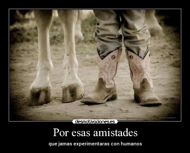 Por esas amistades - 