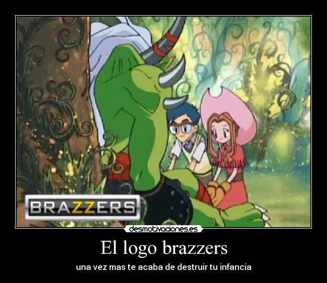 El logo brazzers - una vez mas te acaba de destruir tu infancia