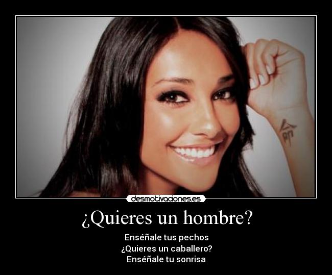 ¿Quieres un hombre? - 