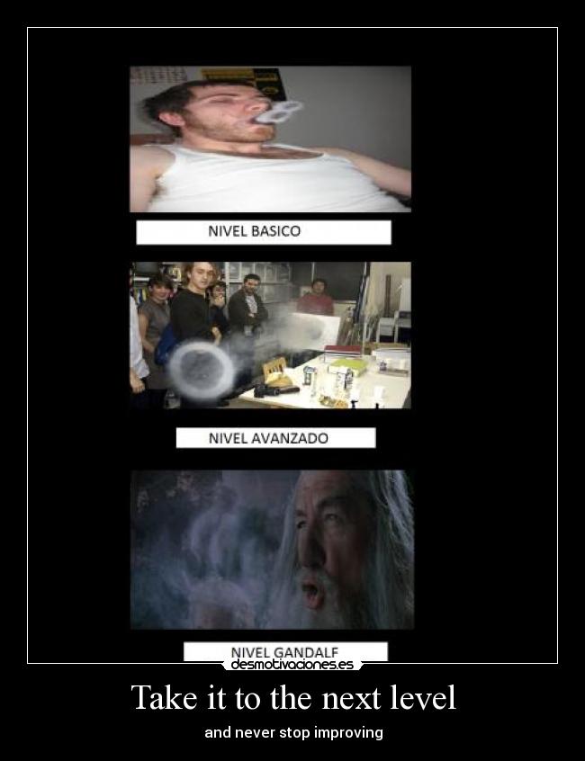 carteles gandalf superarse risas desmotivaciones