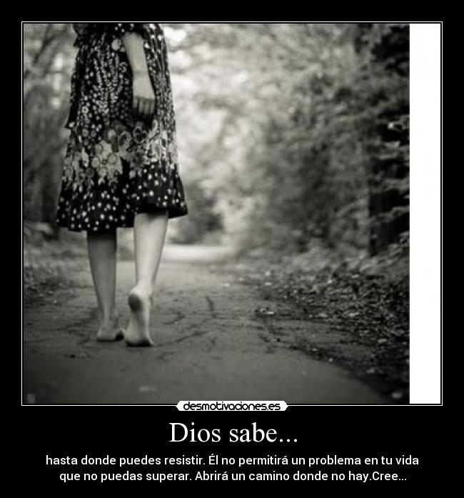 Dios sabe... - 