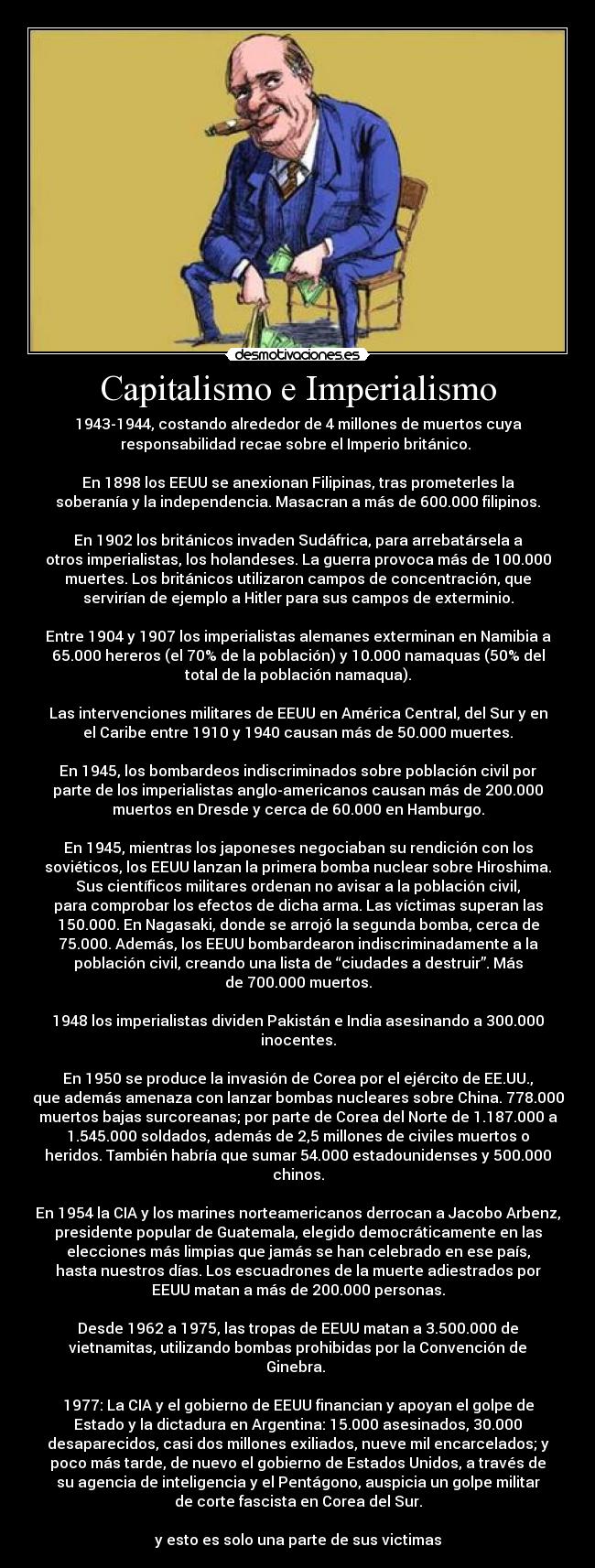 Capitalismo e Imperialismo - 