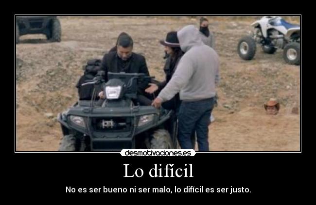 Lo difícil - 