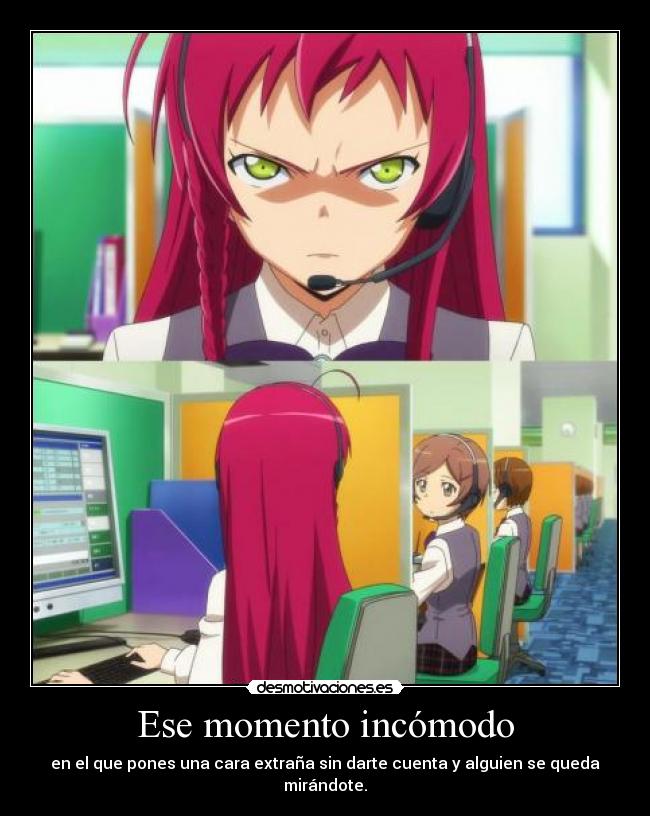 Ese momento incómodo -