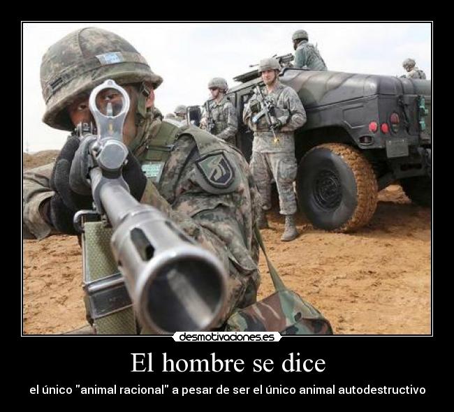 El hombre se dice -