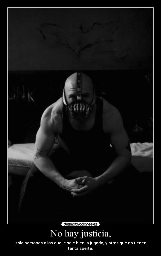 carteles locus batman bane blackworld galicia hemos con fiesta con fiesta desmotivaciones