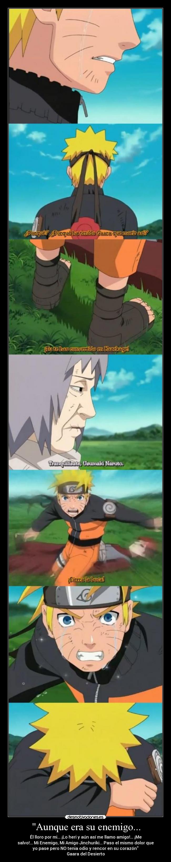 Aunque era su enemigo... - 