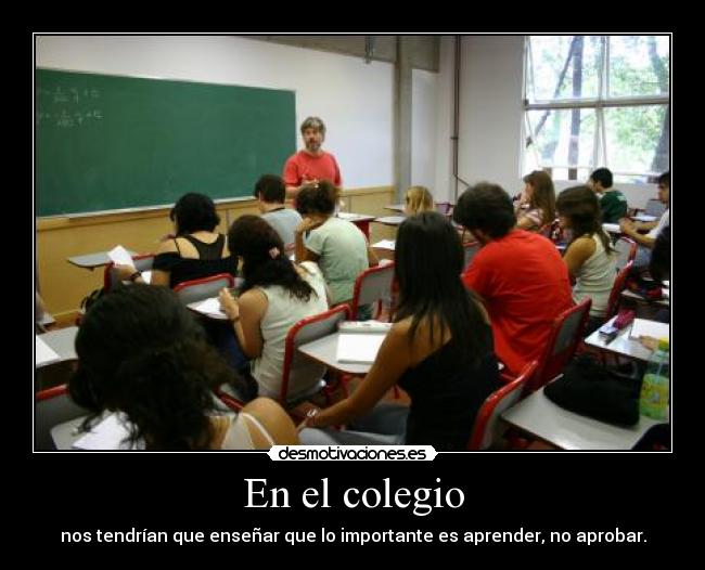 En el colegio - 